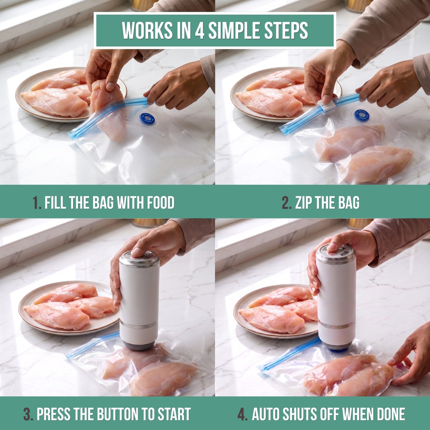 Vacuum Food Preserver